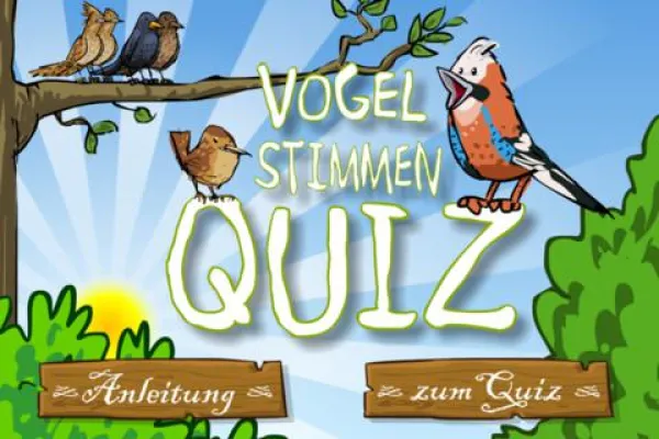 Bild: Vogelstimmen App. Ein Lernspiel für die ganze Familie