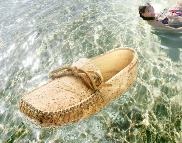 Bild: Der schwimmende Skipperschuh