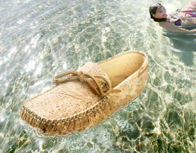 Bild: Der schwimmende Skipperschuh