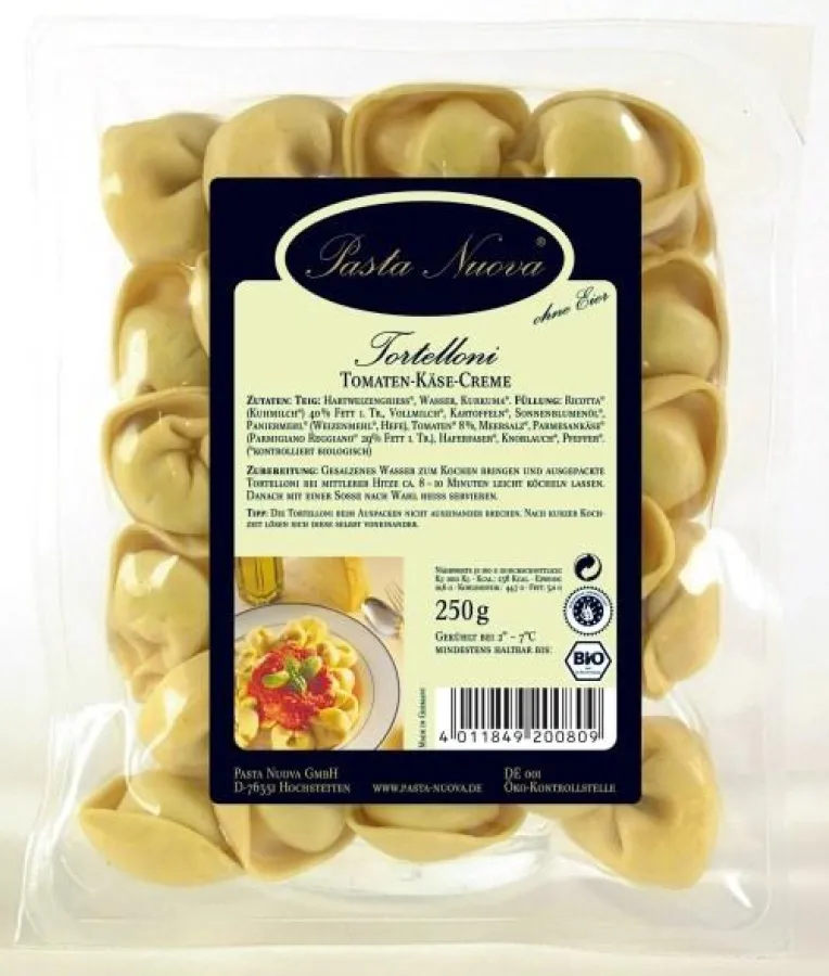 PASTA NUOVA Tortelloni mit Tomaten-Käse-Creme