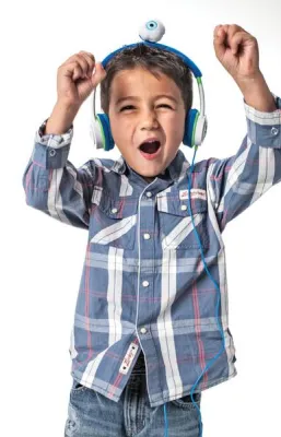 Bild: iFrogz Little Rockerz Costume: Fantasievolle Kopfhörer mit Lautstärkebegrenzung