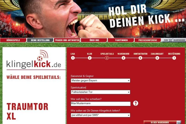 Bild: GOYYA - Neuer Fußball-Fan-Shop mit mobilen Mini-Sportreportagen