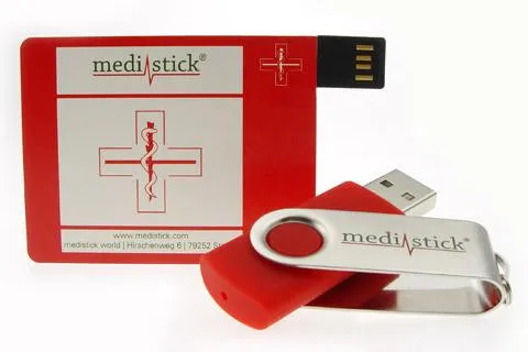 Bild: Medistick an der preventiKA in Karlsruhe