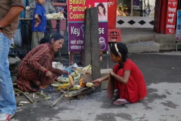 Bild: Spendenaktion für das Sagarmatha Welfare Project in Nepal