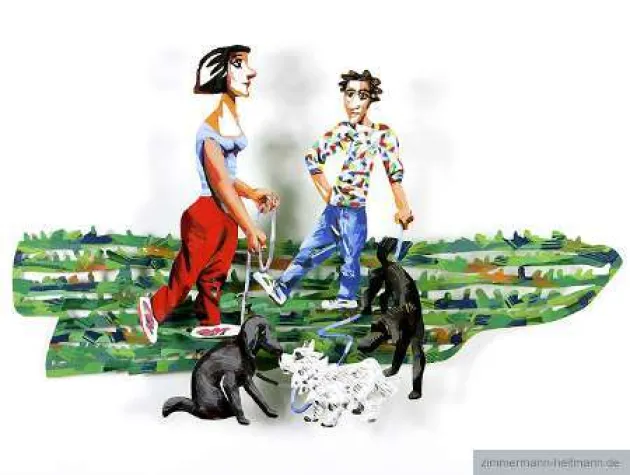 Bild: Neue Arbeiten von David Gerstein