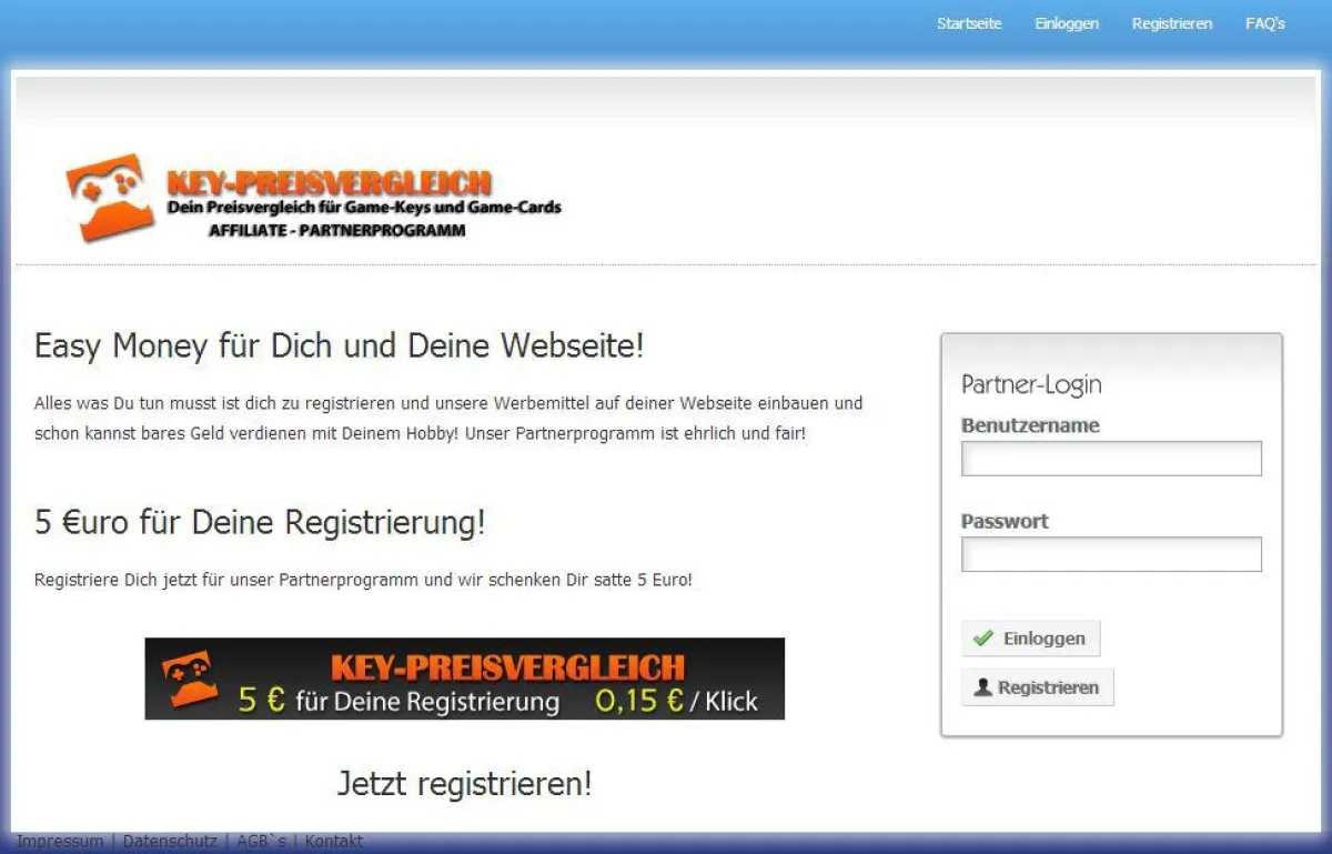 Key-Preisvergleich.de - Partnerprogramm