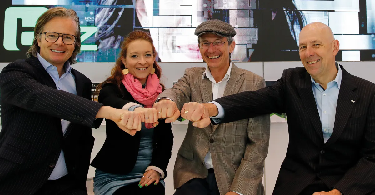 (v.l.n.r.)  T. Reich, BRZ, A. C. Kocher, isl-kocher, R. Schrode, MTS, R.-P. Oepen, BRZ (© BRZ Deutschland GmbH)