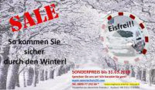 Bild: Schlagen Sie dem Winter ein Schnippchen - mit eisfreien Verkehrsspiegeln!
