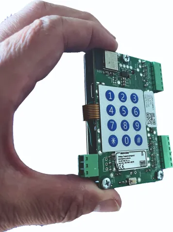 Bild: HELPY SUPERCOMPACT: Das kleinste Aufzugnotrufsystem aus dem Hause ROCOM