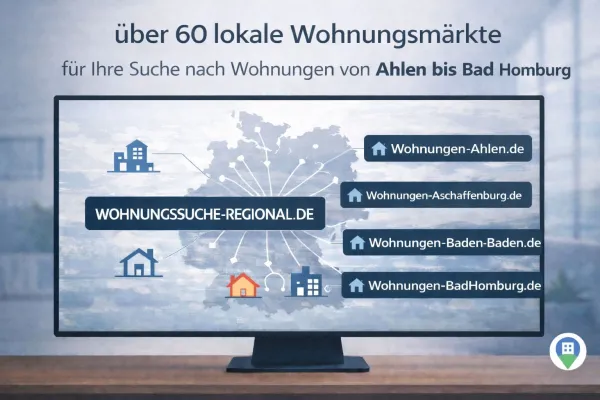 Bild: Ahlen: Kürzere Wege von der Anfrage bis zur Besichtigung durch lokale Ausspielung