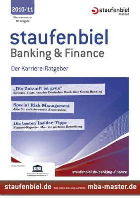 Bild: Neu für Absolventen mit Banker-Faible: Staufenbiel Banking & Finance 2010/11
