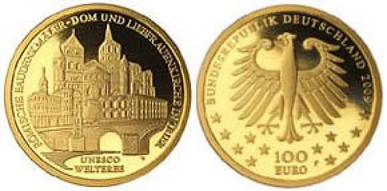 Bild: Triers UNESCO-Denkmäler in goldenem Glanz