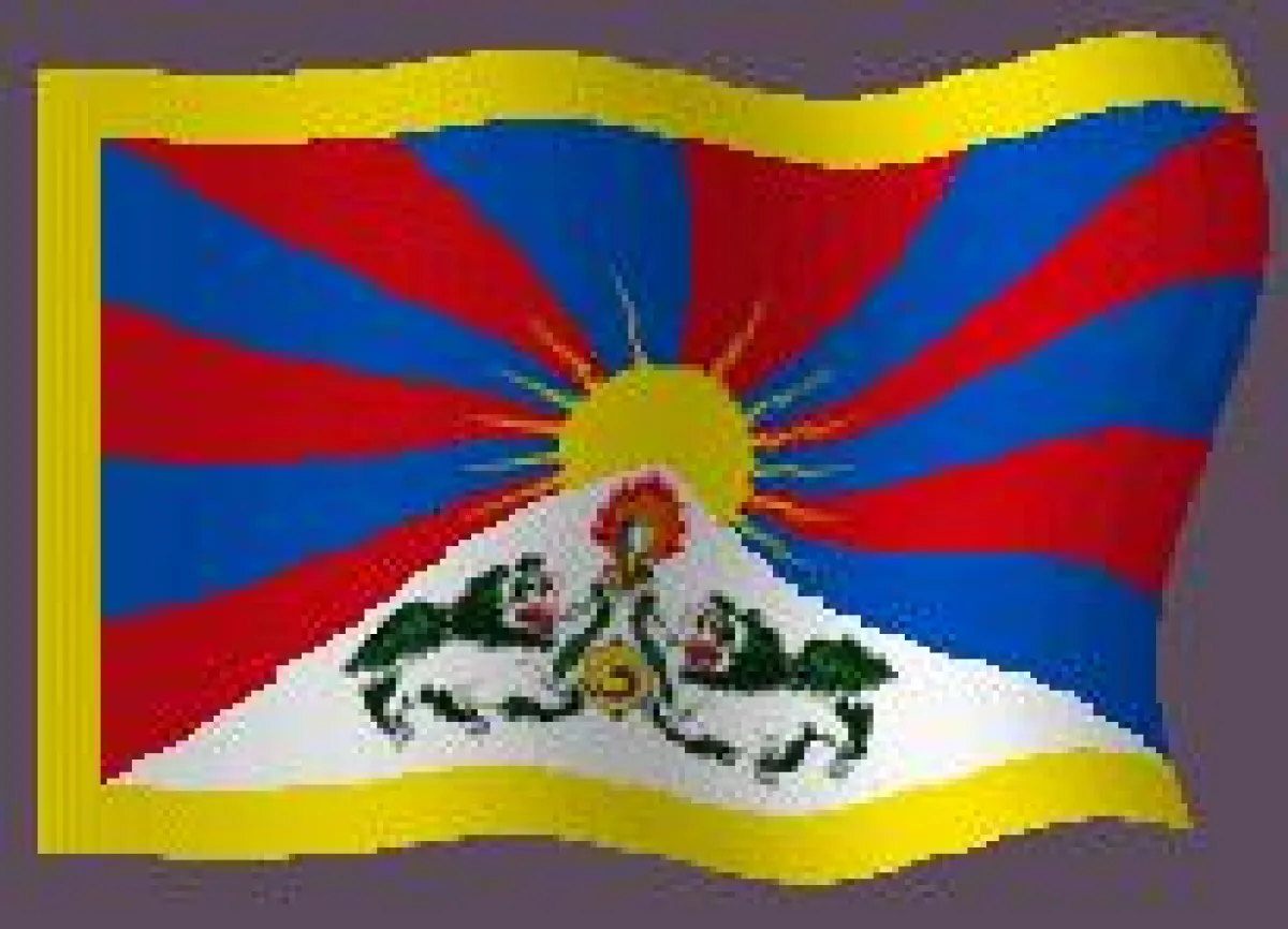 Nationalflagge Tibet
