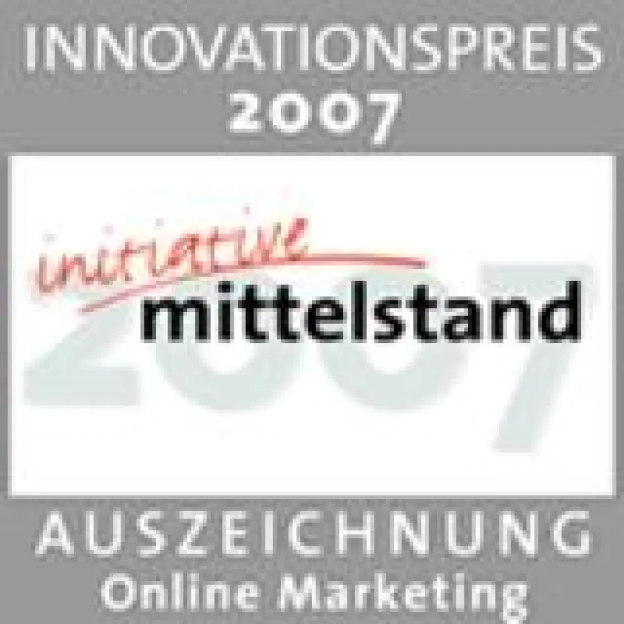 Initiative Mittelstand Innovationspreis für zanox online marketing