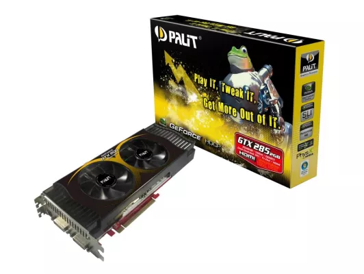 Bild: Palit präsentiert die ersten und einzigen GeForce® GTX285 1GB and 2GB in eigenem Design