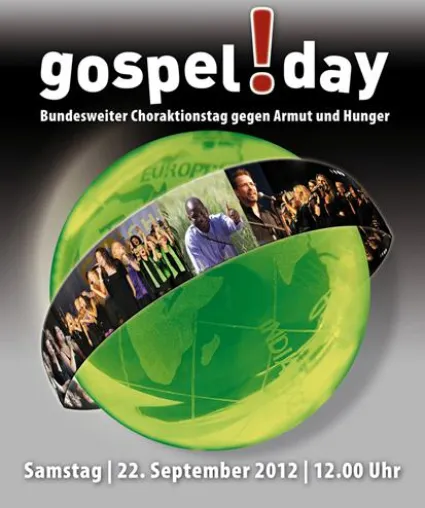 Bild: Gospelday am 22.09. um 12.00 Uhr an 24 deutschen Bahnhöfen und vielen anderen Orten