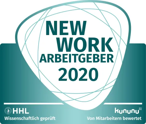 TAM Akademie erhält als erstes Unternehmen das New Work Arbeitgebersiegel Bild: TAM Akademie erhält als erstes Unternehmen das New Work Arbeitgebersiegel