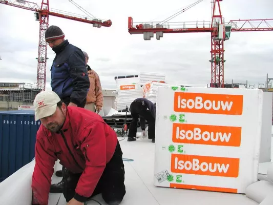 Bild: Stadtgalerie Hameln - Wieder ein Gefälledachdämmsystem von Isobouw