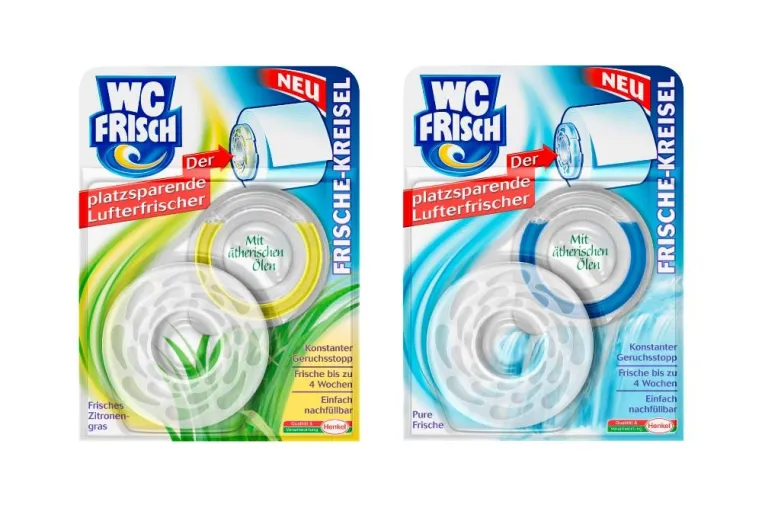 Bild: Produktinnovation von Henkel: WC Frisch Frische-Kreisel - Innovativ, duftend und besonders platzsparend