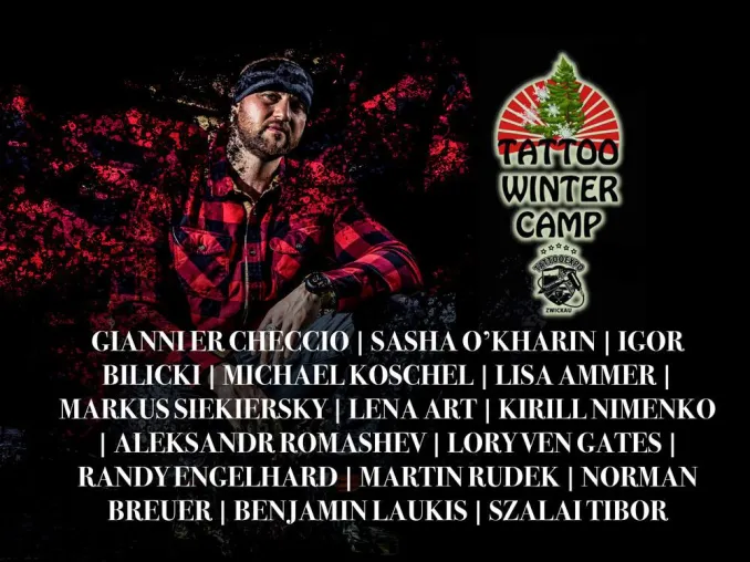 Tattoo Wintercamp 18.-20.01.2019 im Heaven of Colours Zwickau Bild: Tattoo Wintercamp 18.-20.01.2019 im Heaven of Colours Zwickau