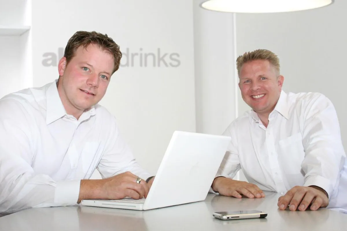 Geschäftsleitung der KM Media GmbH: Alexander Marx und Marcel Kaup (v.l.n.r.)