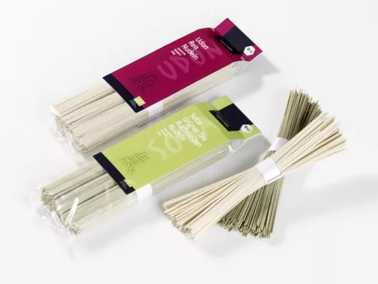 Bild: Neu im organic asia Markensortiment: Umsatzstarke Bio-Nudeln für das Asia-Regal