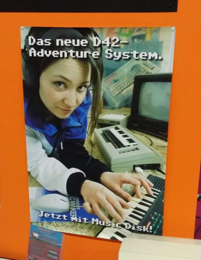 Das neue D42-Adventure System - jetzt mit Music Disk! Endlich erhältlich bei Protovision