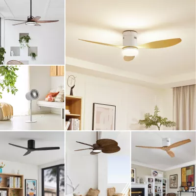 Bild: Ventilatoren für heiße & kühle Tage: Lampenwelt.de präsentiert leuchtende Frischluft-Allrounder