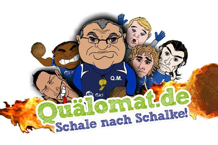 Bild: Quälix gibt online Gas - Webspiel QUÄLOMAT.DE lässt Schalker Fans in die Rolle des Trainers schlüpfen