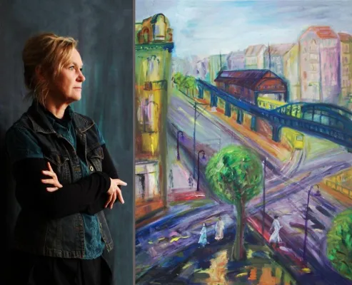 Bild: Ausstellung: - Petra Schramm - "Nachtrag" (Malerei, Grafik, Zeichnungen)