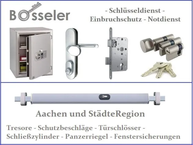 Bosseler Schlüsseldienst Aachen Bild: Bosseler Schlüsseldienst Aachen