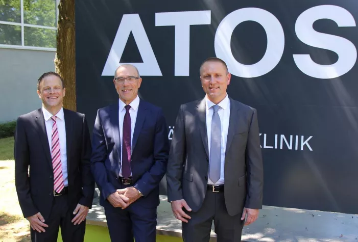 Bild: Neue Doppelspitze an der ATOS Orthopädischen Klinik Braunfels