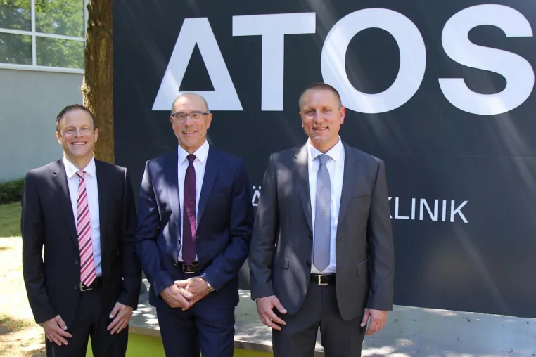 Bild: Neue Doppelspitze an der ATOS Orthopädischen Klinik Braunfels