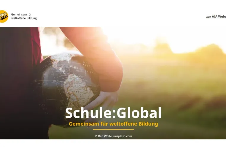 Bild: Startschuss für Projekt Schule:Global auf neuer AJA-Webseite