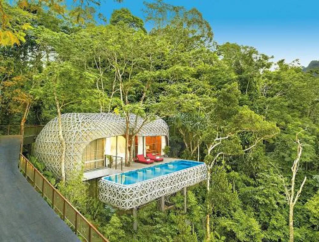 Erholung in den Baumwipfeln von Phuket im Keemala*****. Quelle: fitreisen.de