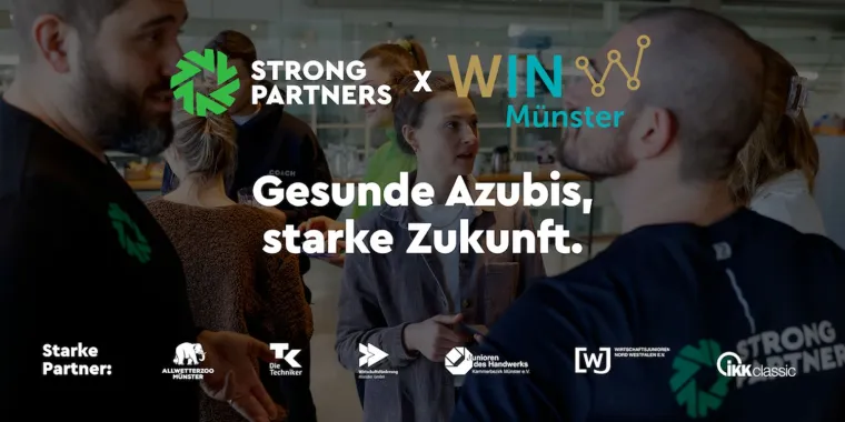 Bild: Gesunde Azubis, starke Zukunft!