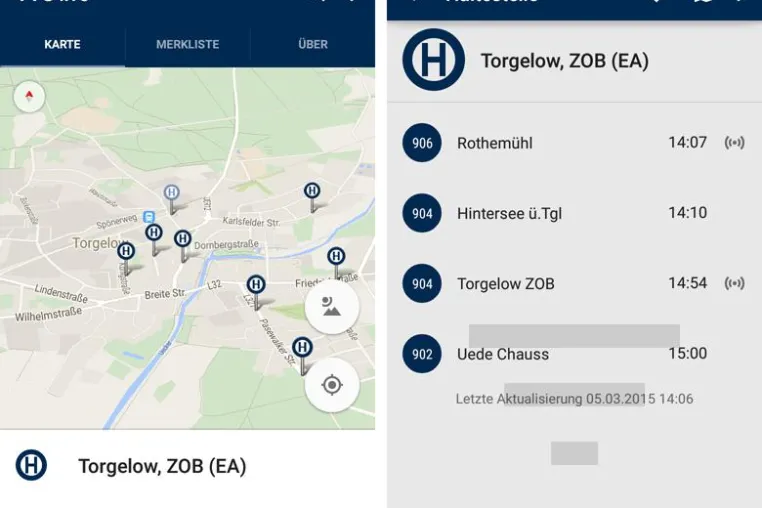 „VVG live“: IVU liefert mobile Fahrgastinformation für Vorpommern-Greifswald Bild: „VVG live“: IVU liefert mobile Fahrgastinformation für Vorpommern-Greifswald