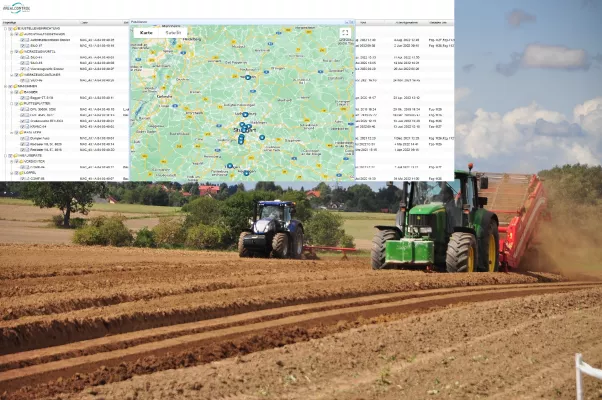 Bild: Innovative Technologie digitalisiert das Maschinen-Management in der Landwirtschaft