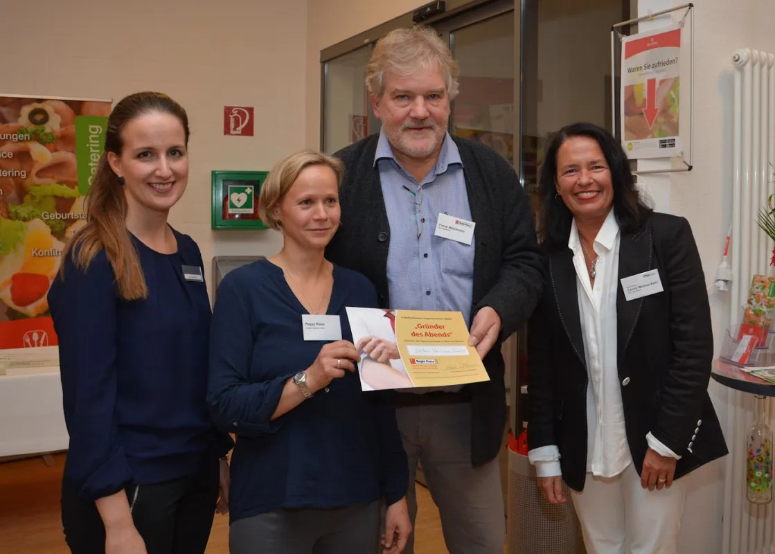 von links: Sonja Schulz, Peggy Riese, Frank Wöstmann und Carola Weitner-Kehl.