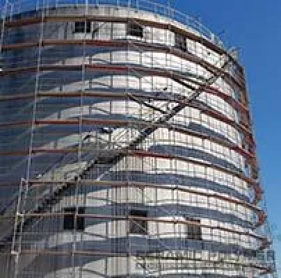 Bild: Ceramic Polymer: Außenbeschichtung eines großdimensionalen Universaltanks in Tschechien