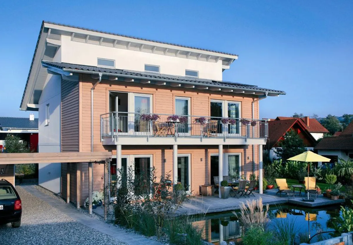 Passivhäuser kommen ohne Heizungsanlage aus und trotzen so den steigenden Energiepreisen. FOTO: SchwörerHaus KG / Immowelt.de