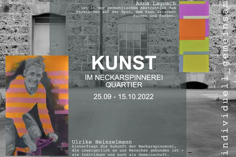 Bild: Vernissage im Neckarspinnerei-Quartier Wendlingen