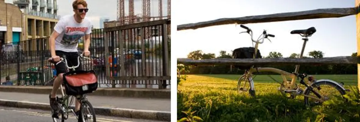 Small is the new big: Bromptons sind schön, schnell - und stehen für modern urban Transport