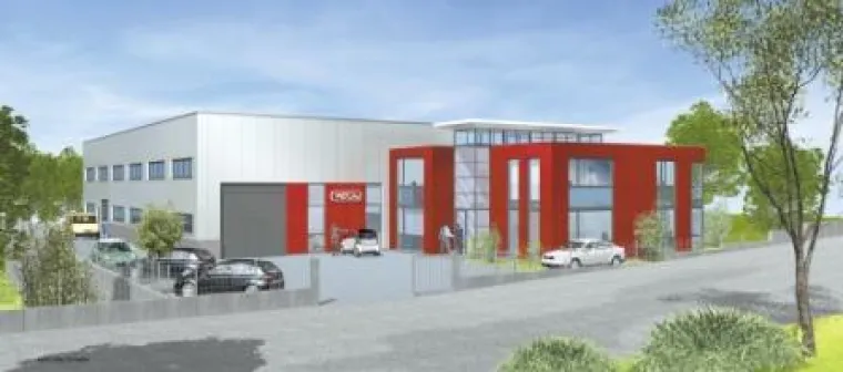 Bild: Wegatrade GmbH feiert Richtfest am Businesspark Piepersberg