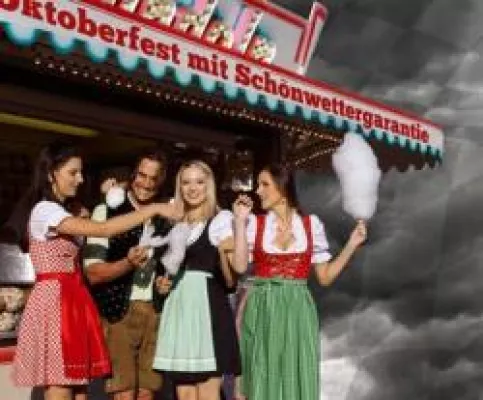 Bild: Geld zurück wenn es auf der Wiesn regnet