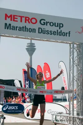 Bild: Treue Partner bei der 6. Auflage des METRO Group Marathon Düsseldorf