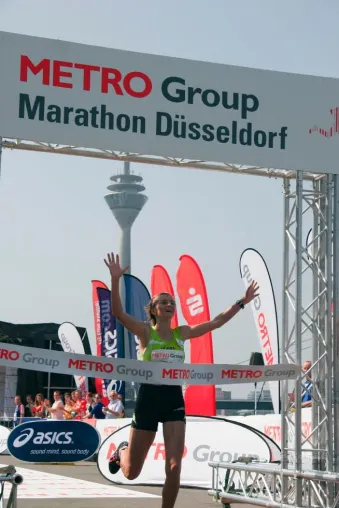 Treue Partner bei der 6. Auflage des METRO Group Marathon Düsseldorf Bild: Treue Partner bei der 6. Auflage des METRO Group Marathon Düsseldorf