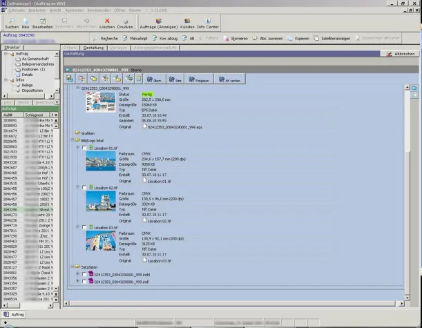 Bild: [advantage] Verlagssoftware von compass jetzt auch mit integrierter Workflow-Lösung von ProcSet MediaSolutions