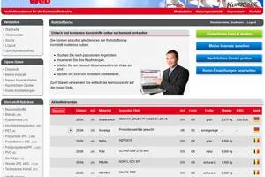 Bild: Neue Rohstoffbörse im KunststoffWeb