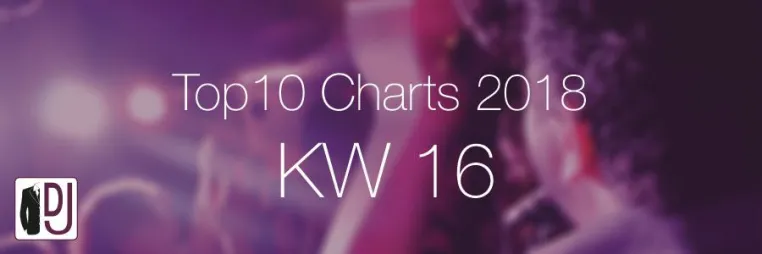 Bild: Aktuelle Top Ten-Charts KW 16/2018